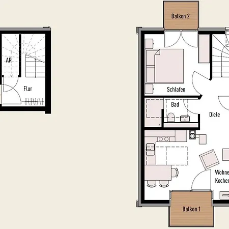 דירה Ostsee - Nr 87 
